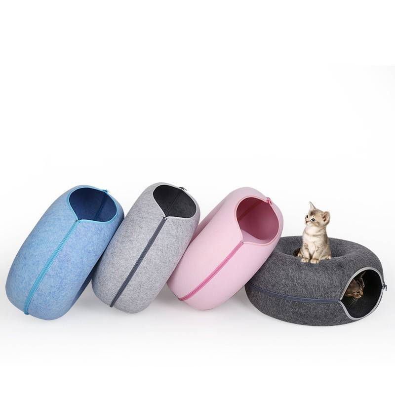 Ultra Durable Tunnel Cat Bed